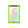thumbnail image 4 of Allytech Silicone Case for Samsung Galaxy Tab A 8.0 2019 T290 T295 T297, Slim Soft Rubber Rugged Hybrid Kickstand Heavy Duty Protection Drop Proof Kids Friendly Case Cover, Green, 4 of 5