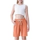 thumbnail image 4 of Odeerbi 2-10 Años Niños Niñas 3 Pcs Verano Algodón Lino Pantalones Cortos Entrenamiento Deportivos Cortos Lindo Color Sólido Pantalones Cortos Suaves Respirables, 4 of 9