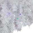 thumbnail image 5 of Pre-Lit White Pine Battery Operated Christmas Wreath - 36" - Multicolor LED Lights, 5 of 7