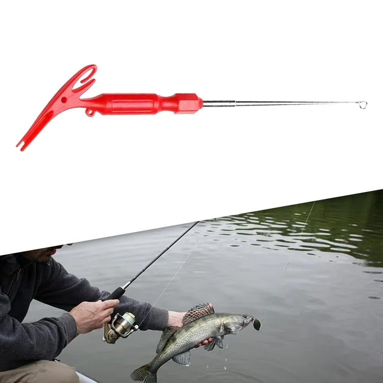 Fishing Hook Remover Practical Fishing Hook Removal Tool Security Extractor  Red 