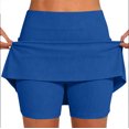 thumbnail image 2 of Athletic Skorts for Women High Waist Tummy Control Golf Tennis Skirts Summer Causal Solid Shorts with Pockets, 3XL, 2 of 7