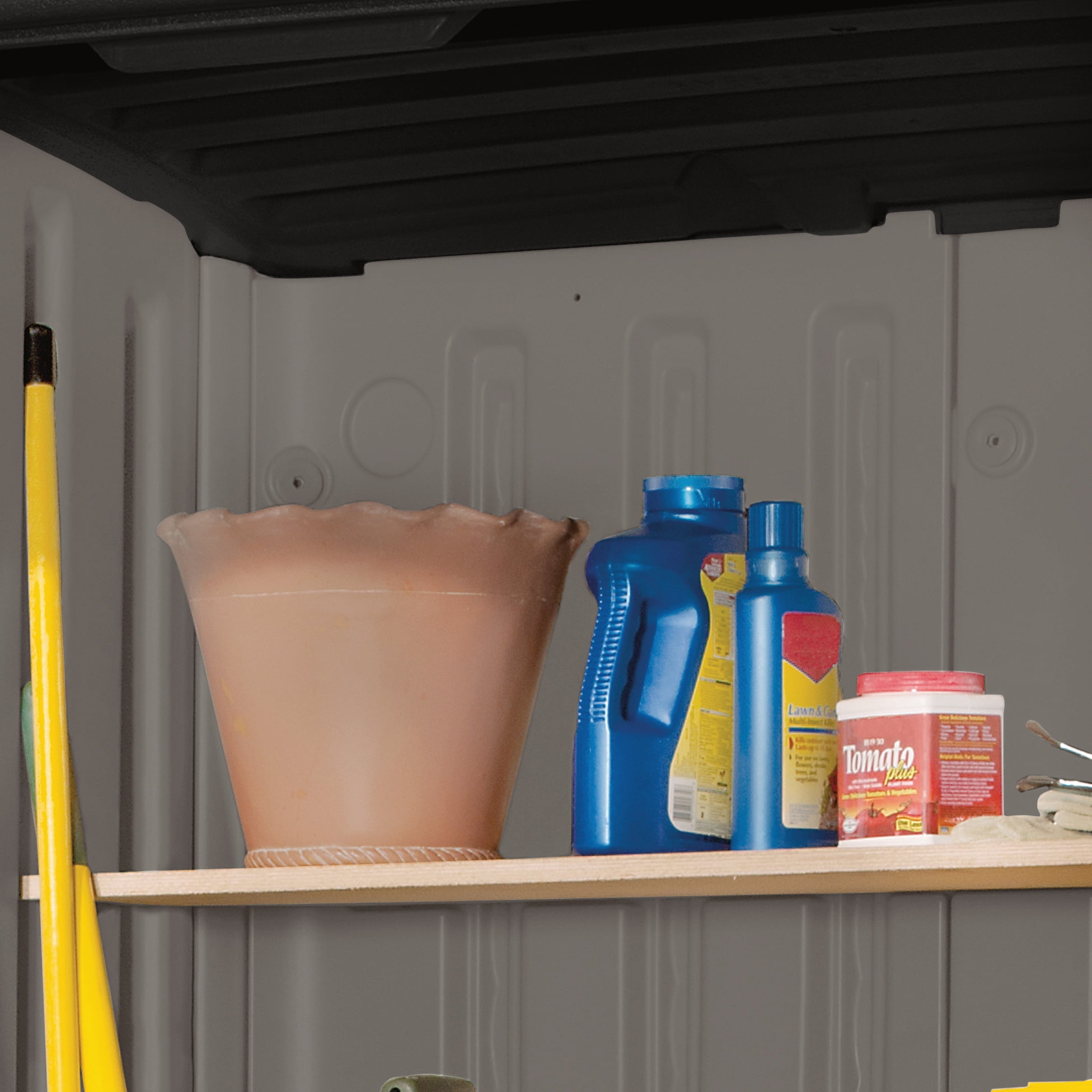 Suncast Vertical 4.42 ft. W x 2.71 ft D Plastic Tool Shed
