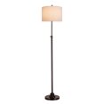 thumbnail image 2 of Kyrid Modern Floor Lamp, 63.5” Standing Lamp for Living Room with Bronze Finish and Fabric Lamp Shade, 2 of 7