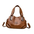 thumbnail image 2 of Bolso de hombro para femenino Bolsa de cuerpo cruzado liviano para compras que trabajan en desplazamiento Amarillo, 2 of 9