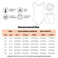 thumbnail image 4 of Gymnastics Leotards for Girls, Sleeveless Sparkly Dance gymnastics Outfit with Shorts Ballet Leotards for 5-10 Years, 4 of 12