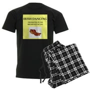CafePress - Irish Dancing Pajamas - Men's Dark Loose Fit Cotton Pajama Set