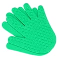 thumbnail image 4 of 1 par de parches de huellas de manos de colores, hojas de puntos de masaje, accesorios de entrenamiento de coordinación, suministros educativos, verde, 4 of 7