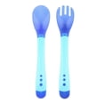 thumbnail image 2 of Stay Put Spill Proof Stackable Baby Suction Bowls for Toddlers with Silicone Feeding Utensils, BPA Free, 2 of 7