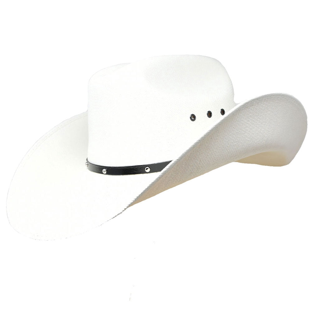 New Bullhide Hats Double Barrel Ace Western 50X Manhatten Straw Cowboy Hat