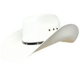 thumbnail image 3 of New Bullhide Hats Double Barrel Ace Western 50X Manhatten Straw Cowboy Hat, 3 of 6