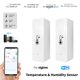thumbnail image 3 of Para Tuya Wifi/Para Zigbee Smart Temperatura Humedad Sensor APP Monitor Remoto, 3 of 11