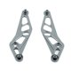 thumbnail image 1 of 2 piezas de paréntesis ajustables de parabrisas fácil de instalar, reemplazo práctico de accesorios de alto rendimiento de alto rendimiento premium Titanio, 1 of 8