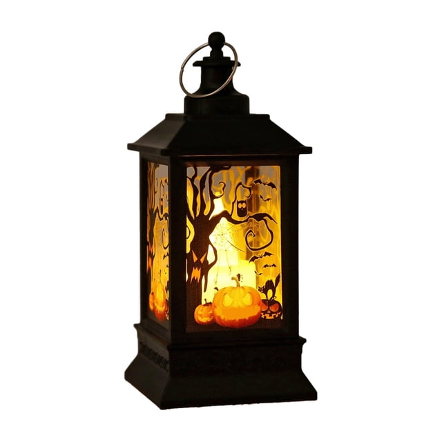 Halloween Props Children's Portable Pumpkin Retro Wind Atmosphere Scene Layout Ornaments Witch Pendant