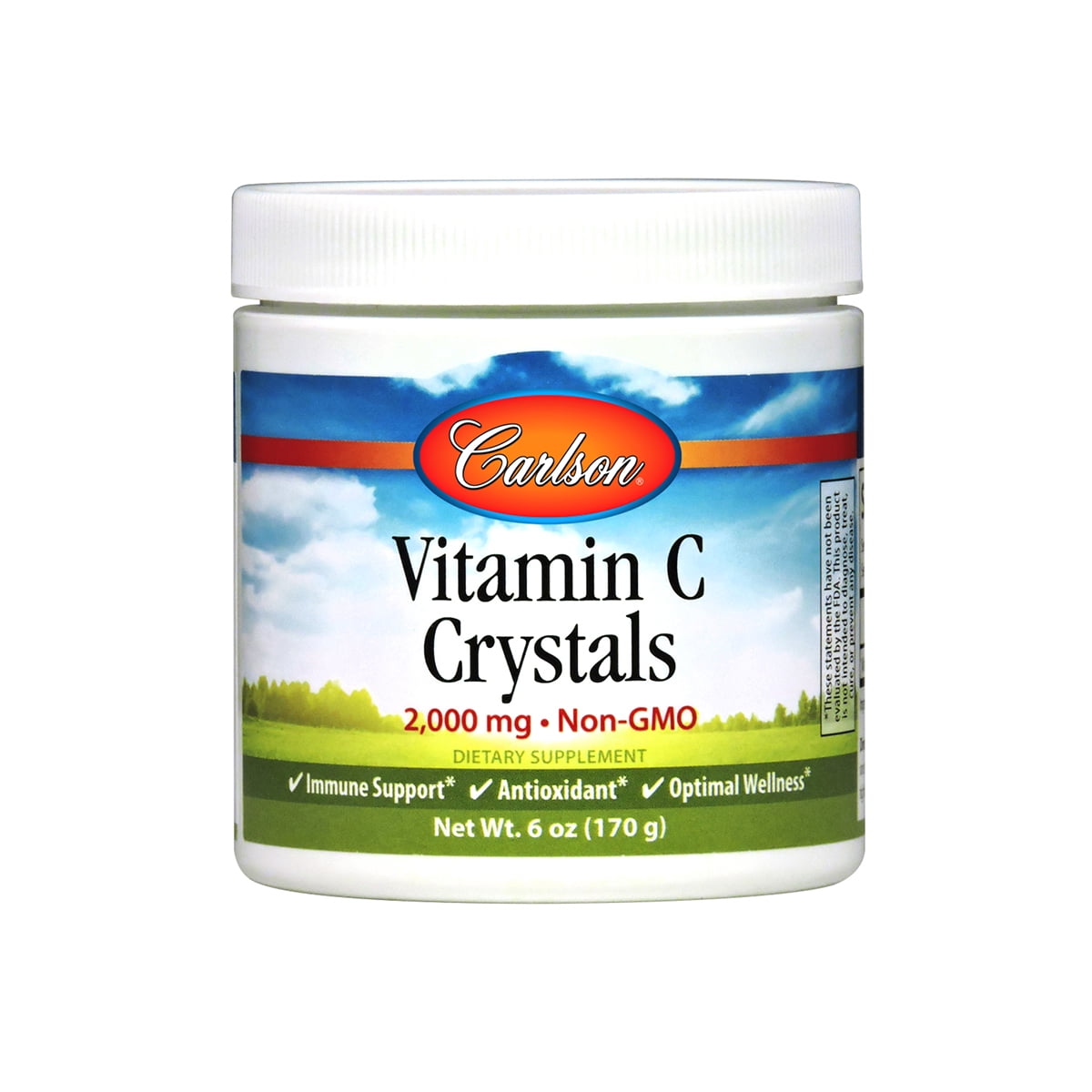 Carlson Labs - Vitamin C Crystals - 6 oz