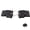 Black Hifi version, variant on Corne 4×6 Layout 2 Knobs Split Ergonomics Hot-swappable MX Mechanical Keyboard Wired South RGB VIAL Programmable