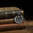thumbnail image 1 of FcBaudy TO, MY SON I You Forever Fashion Lettering Commemorative Waist Chain Pocket Watch pocket watch, 1 of 2