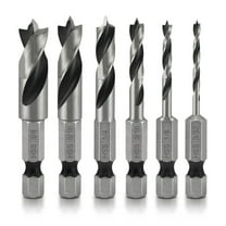 6 Pieces Stubby Drill Bit Set for House Construction WorkC0rr0s10nResistance