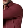 thumbnail image 4 of Youclos Men's Long Sleeve Dress Shirts Slim Fit Wrinkle Free Button Down Shirts, 4 of 6
