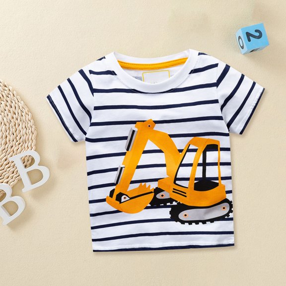 Vedolay Trendy Tops For Boy Boys Kids Short-Sleeve Shirts Summer Lightweight Denim Western Blouse Tops,White 6-7 Years