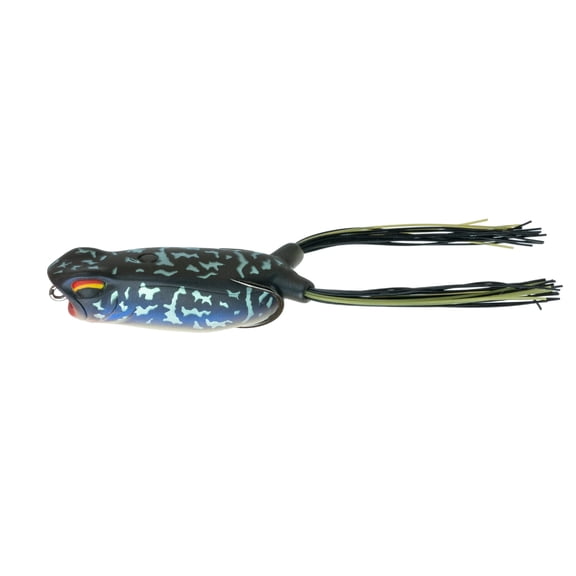 6th Sense Vega Frog Topwater Frog Bass Fishing Lure Walk Skip Spit and Pop Action with 5/0 Braid Hook