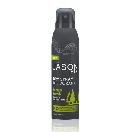 JASON® Men's Forest Fresh Dry Spray Deodorant, 3.2 (Best Way To Get Deodorant Out Of Clothes)