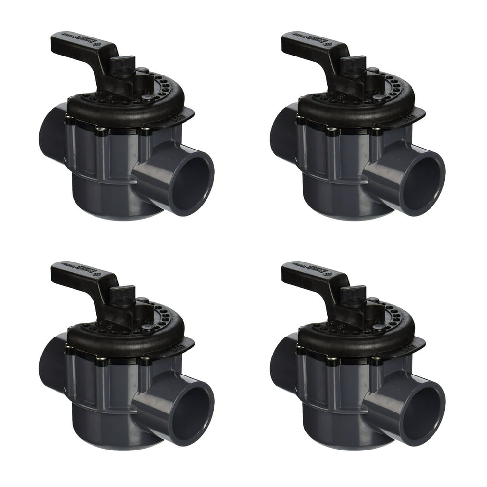 Pentair 263038 Pool 1.5" PVC 2Way 150 PSI High Flow Diverter Valve (4