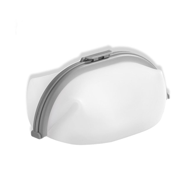 Guardoinrt Sacs en Silicone Réutilisables Sac de Rangement Alimentaire Pratique Sacs Scellés Contenants Gris