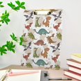 thumbnail image 5 of FMSHPON Camo Dino Dinosaurs Clipboard Hardboard Wood Nursing Clip Board and Pull for Standard A4 Letter 13x9 inches, 5 of 7