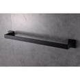 thumbnail image 5 of Lexora Home Bagno Lucido Stainless Steel 24" Towel Bar in Chrome, 5 of 5
