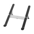 thumbnail image 2 of YYV Aluminum Foldable Laptop Stand Portable Height-Adjusting Tablet Notebook Riser with Ventilated Heat Dissipation Foldable Bracket for Gaming Work Travel Ergonomic Desk Mount, 2 of 6