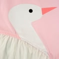 thumbnail image 4 of WIBACKER 2-8T Kid Girls Short Sleeve Dresses Summer Cartoon Swan Patchwork Lace Tulle Princess Dress, 4 of 6