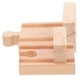 thumbnail image 2 of 2pcs Wooden Railway Train Stop Track Toy Train Scene Track Prop Railway Train Track Parts, 2 of 4