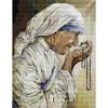 thumbnail image 3 of Cuadros Decorativos 14CT Punto de cruz completo Pobre Santo - Madre Teresa Estampado DIY Costura hecha a mano JShteea Nuevos Originales, 3 of 9