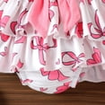 thumbnail image 5 of MEZZALL Jumpsuit Valentine's Day Baby Girl Onesie Long Sleeve Bodysuit Shorts And Socks Three Piece Cute Toddler Romper Playwear Holiday O-Neck Spring Child One-Pieces, 5 of 6