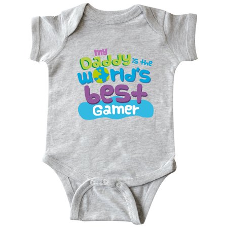

Inktastic World’s Best Gamer Daddy Gift Baby Boy or Baby Girl Bodysuit