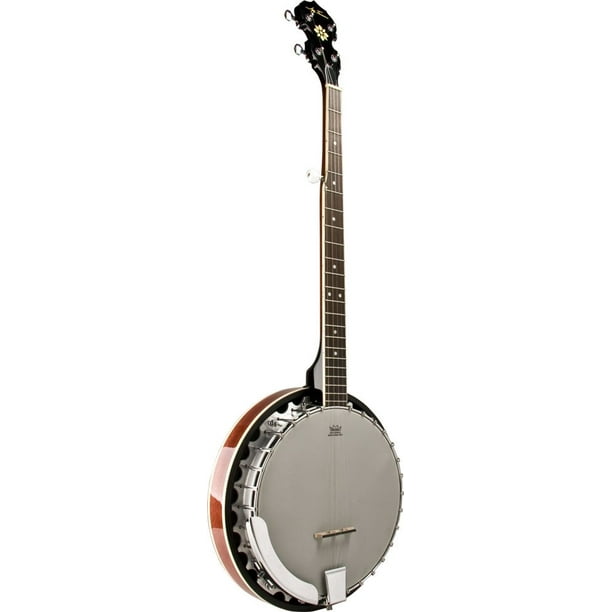 Jay Turser Jtbn 30 5 String Banjo Remo Coated Head Mahogany Resonator Walmart Com Walmart Com