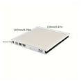 thumbnail image 2 of Lecteur Graveur Blu-Ray USB 3.0 CD DVD Lecteur Blu-Ray Externe Graveur Lecteur, 2 of 6