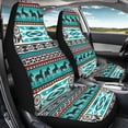 thumbnail image 2 of Yuyamidu Southwest Aztec Horse Car Seat Cover for Front Seat Green High Back Saddle Blankets Auto Seat Covers Auto Seat Accessories for SUV Truck Sedan Van, 2 of 7
