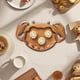 thumbnail image 4 of Bandeja de madera para servir, tabla de charcutería con forma de cangrejo para cocina, bandeja para aperitivos y frutas, tablero de exhibición de postres para decoración de mesas de comedor y fiestas, 4 of 6