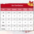 thumbnail image 2 of Women's Miss Santa Costume Mrs. Claus Outfit Dress+ Belt+Hat+Gloves+Socks Set 5Pcs Christmas Party Cosplay Costume -S, 2 of 7