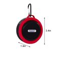 thumbnail image 3 of Bluetooth Speaker C6 Sucker Portable Wireless 5W ABS HiFi Sound IP65 Waterproof Hands-Free Call Auto Memory Mic USB TF FM Battery for Outdoor Indoor Car Bathroom, 3 of 5