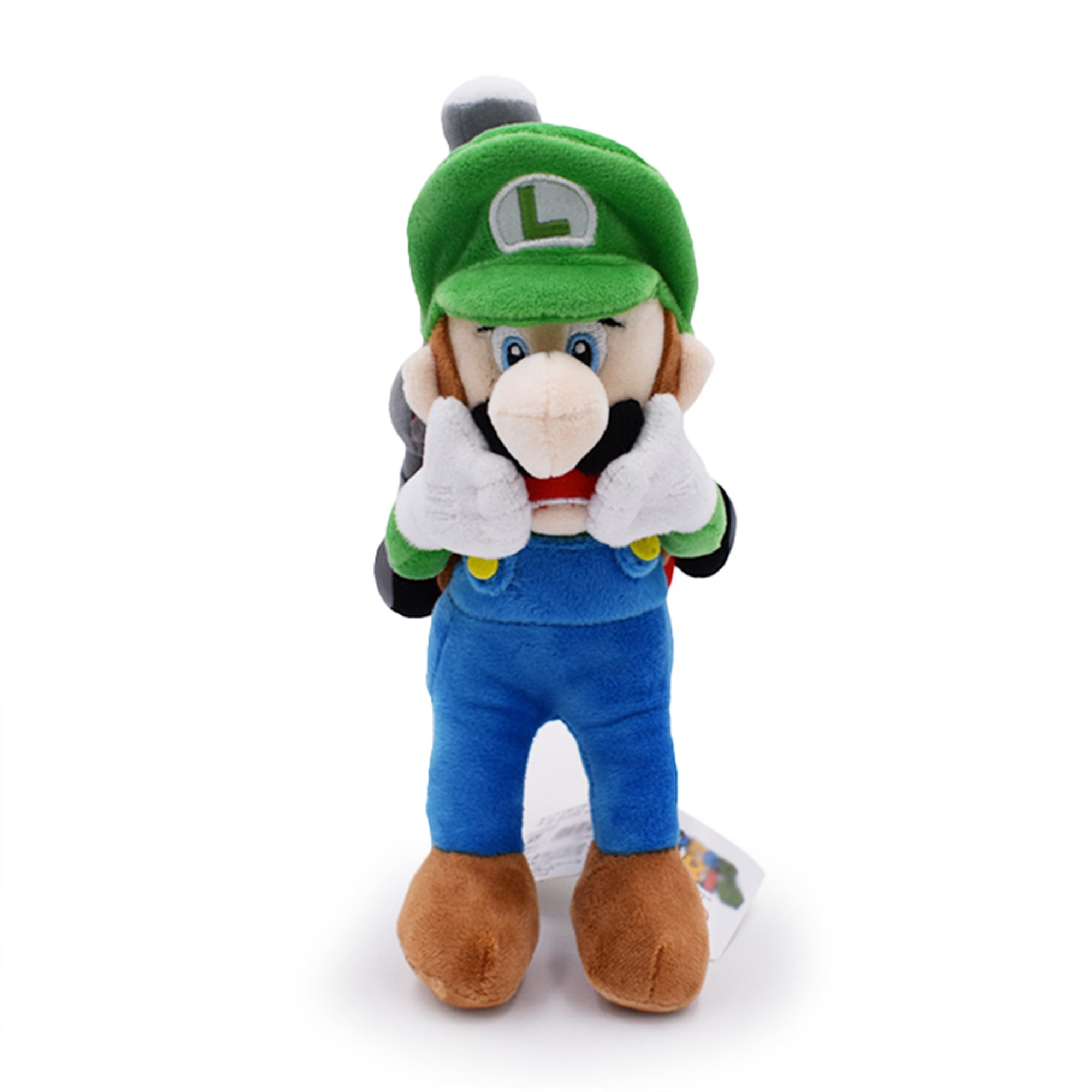 Super Mario Luigi's Mansion Luigi Plush Teddy Soft Toy Stuffed Animal Doll 7" 