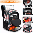 thumbnail image 4 of Mochila De Almuerzo Antirrobo Impermeable A Portátil 15,6 peonia, 4 of 5