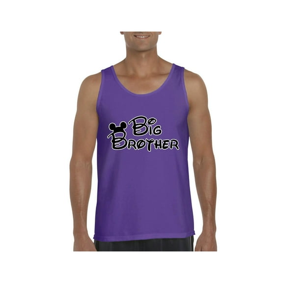 MmF - Men's Tank Top for Men, up to Men Size 3XL - Big Brother