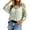 A-Green220, variant on Womens Crochet Openwork V-Neck Sweater Lightweight Loose Fit 3/4 Sleeve Casual Pullover Top