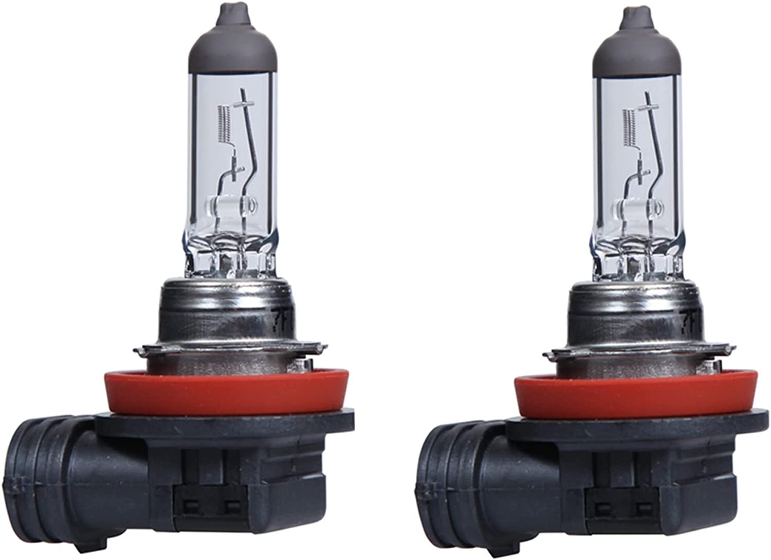 Alla Lighting Super Bright H11 Halogen Headlights High Beam, Low Beam