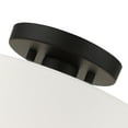 thumbnail image 6 of Livex Lighting Meridian 10" 1-Light Metal Semi Flush Mount in Black, 6 of 12