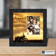 thumbnail image 4 of Crossroads Home D cor It's Not the Destination, Harley Davidson Motorcycle, 9760CH 8x8 w/Picture Opening v1 Charcoal, 4 of 7
