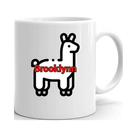 

Llama Brooklynn Ceramic Dishwasher And Microwave Safe Mug
