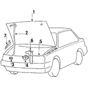 Genuine OE Isuzu Latch - 8941061336